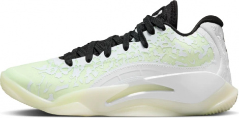 Кросівки баскетбольні підліткові Nike AIR JORDAN ZION 3 GS біло-салатові DV3869-110