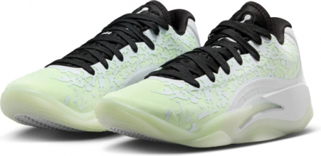 Кросівки баскетбольні підліткові Nike AIR JORDAN ZION 3 GS біло-салатові DV3869-110