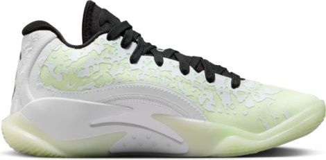 Кросівки баскетбольні підліткові Nike AIR JORDAN ZION 3 GS біло-салатові DV3869-110