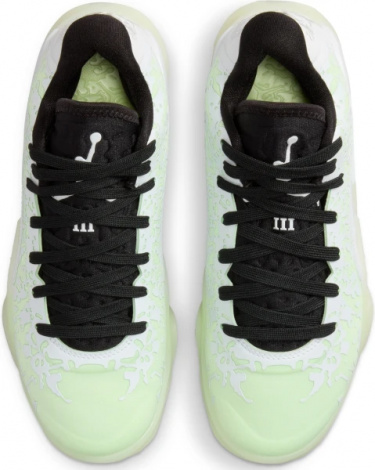 Кросівки баскетбольні підліткові Nike AIR JORDAN ZION 3 GS біло-салатові DV3869-110