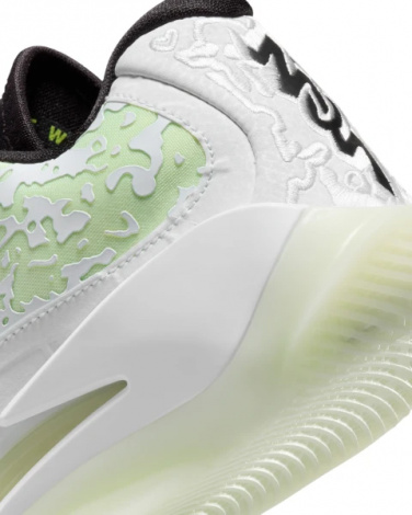 Кросівки баскетбольні підліткові Nike AIR JORDAN ZION 3 GS біло-салатові DV3869-110