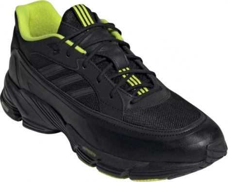 Кроссовки Adidas EXOMNIAC CUSHION HÖR черно-лаймовые IH5090