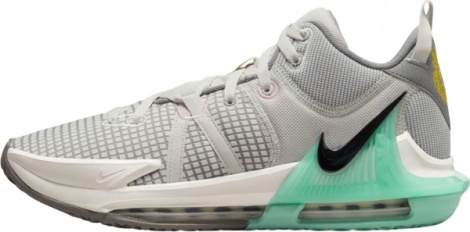 Кроссовки баскетбольные Nike LEBRON WITNESS VII серо-мятные DM1123-006