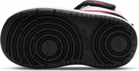 Кроссовки детские Nike COURT BOROUGH MID 2 (TDV) красно-черно-белые CD7784-110