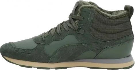 Кроссовки Puma VISTA MID WTR зеленые 36978305