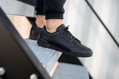 Кроссовки Adidas CONTINENTAL 80 PHARRELL WILLIAMS черные GY4979