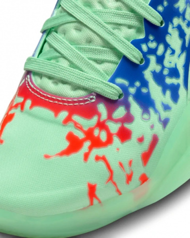 Кросівки баскетбольні підліткові Nike AIR JORDAN ZION 3 GS м'ятно-синьо-червоні DV3869-300
