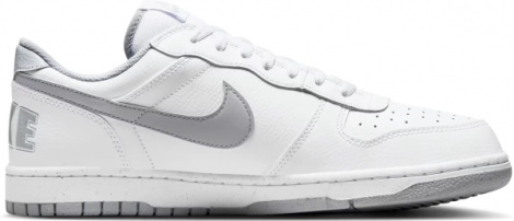 Кроссовки Nike BIG LOW бело-серые 355152-106