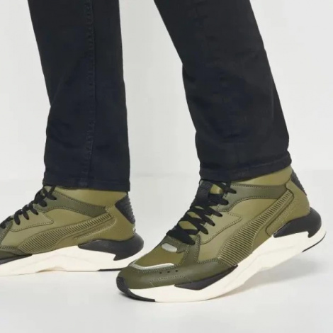 Ботинки Puma X-RAY LITE PRO MID зеленые 38461903