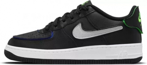 Кросівки дитячі Nike AF1/1 (GS) чорні DH7341-001