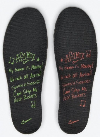 Кросівки дитячі Nike AF1/1 (GS) чорні DH7341-001