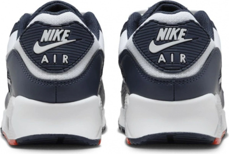 Кроссовки Nike AIR MAX 90 бело-темно-синие DM0029-400
