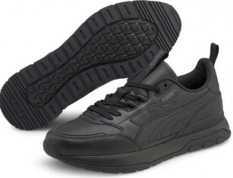 Кроссовки Puma R78 TREK черные 38320201