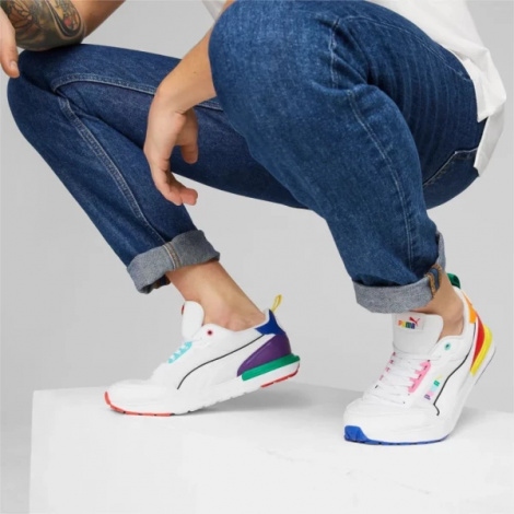 Кроссовки Puma R22 LOVE IS LOVE разноцветные 38959401