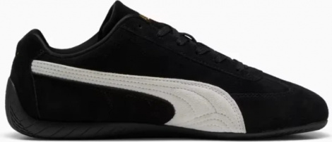 Кроссовки Puma SPEEDCAT OG черно-бело-золотые 398846-01