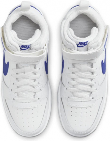 Кросівки дитячі Nike COURT BOROUGH MID 2 (GS) біло-сині CD7782-113