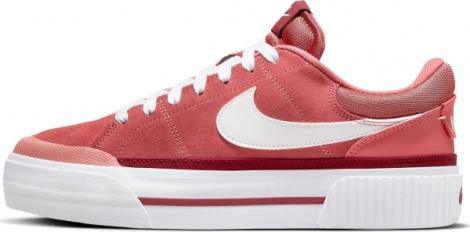 Кеди жіночі Nike COURT LEGACY LIFT світло-червоні FJ1986-600