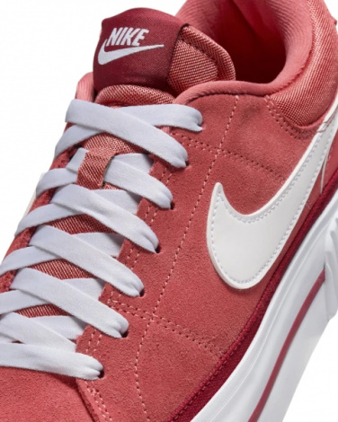 Кеди жіночі Nike COURT LEGACY LIFT світло-червоні FJ1986-600