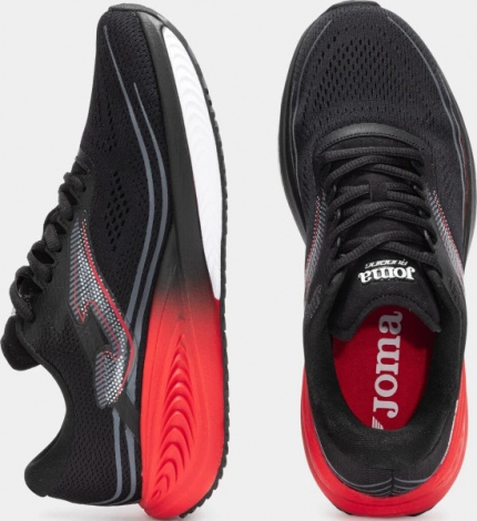 Кроссовки беговые Joma TITANIUM черно-красные RTITAS2501
