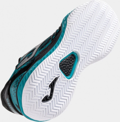 Кроссовки теннисные Joma POINT черно-бирюзовые TPOIS2531AC
