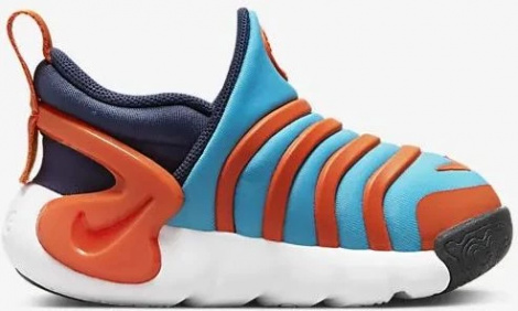 Кросівки дитячі Nike DYNAMO GO (TD) оранжево-блакитні DH3438-403