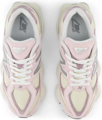Кросівки жіночі New Balance 9060 рожево-жовто-сірі U9060LBC