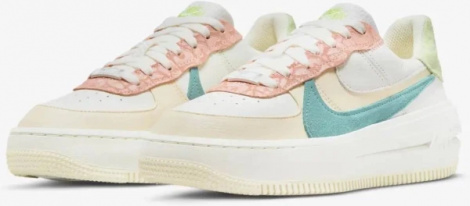 Кросівки жіночі Nike WMNS AF1 LO PLT.AF.ORM кольорові DX2671-100