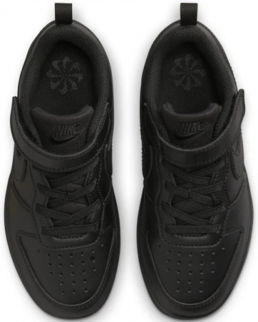 Кроссовки детские Nike COURT BOROUGH LOW RECRAFT (PS) черные DV5457-002