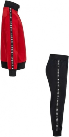 Спортивный костюм подростковый Nike AIR JORDAN TRICOT SET красно-черный 95A449-KR5