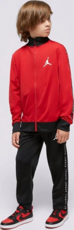 Спортивный костюм подростковый Nike AIR JORDAN TRICOT SET красно-черный 95A449-KR5