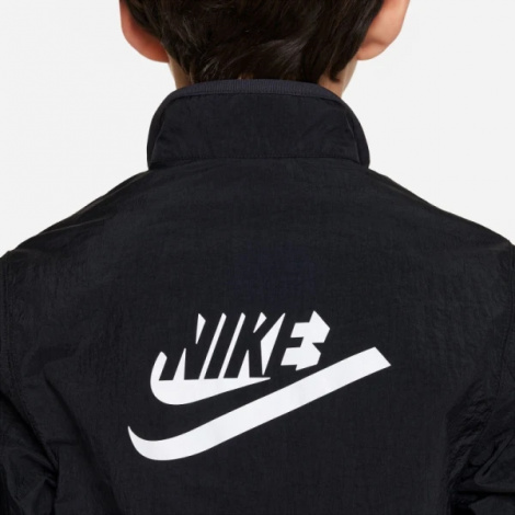 Спортивний костюм підлітковий Nike K NSW TRACKSUIT WVN QZ HBR чорний FD3058-010