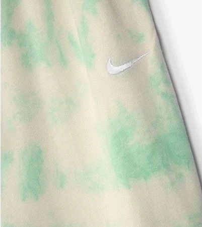 Спортивные штаны женские Nike W NSW CLD DYE JRSY MR JGGR бежево-бирюзовые DM6714-379