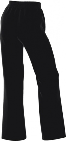 Спортивные штаны женские Nike SPORTSWEAR CLUB FLEECE MID-RISE WIDE-LEG GRAPHIC PANTS черные HJ0869-010