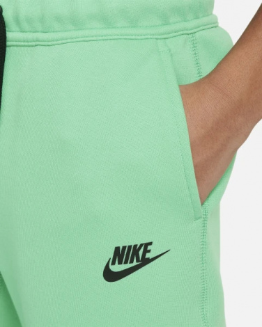 Спортивные штаны подростковые Nike B NSW TECH FLC PANT зеленые FD3287-363