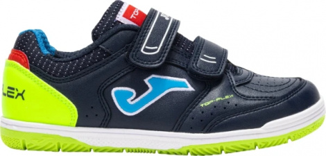 Футзалки (бампи) дитячі Joma TOP FLEX темно-синьо-салатові TPJS2533INV