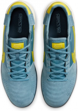 Футзалки (бампи) Nike STREETGATO темно-бірюзово-жовті DC8466-004