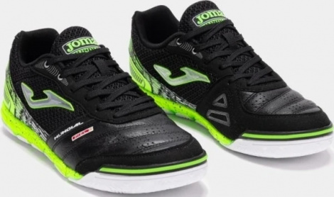 Футзалки Joma Mundial 2501 Black Green Indoor