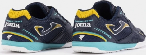 Футзалки (бампы) Joma DRIBLING темно-сине-голубо-желтые DRIW2403IN