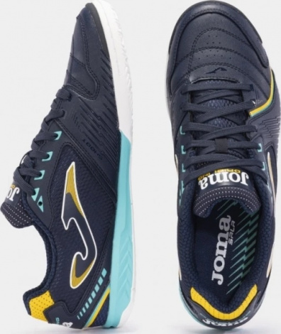 Футзалки (бампы) Joma DRIBLING темно-сине-голубо-желтые DRIW2403IN