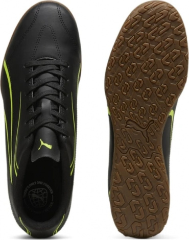 Футзалки (бампи) Puma VITORIA IT чорно-лимонні 107485-03