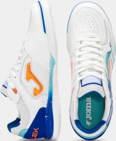 Футзалки Joma Top Flex 2576 White Royal Indoor