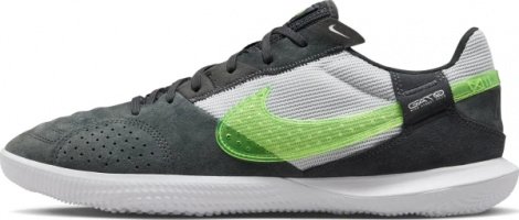 Футзалки (бампи) Nike STREETGATO темно-сіро-салатові DC8466-012