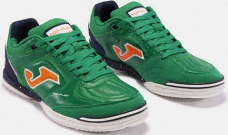Футзалки (бампи) Joma TOP FLEX зелено-жовтогарячі TOPW2415IN