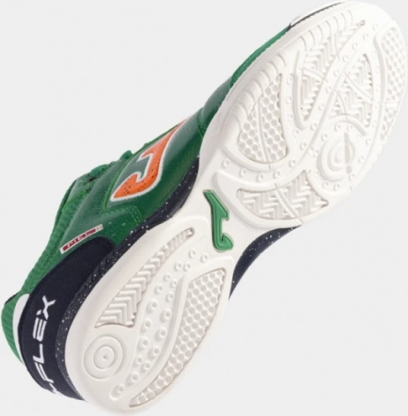 Футзалки (бампи) Joma TOP FLEX зелено-жовтогарячі TOPW2415IN