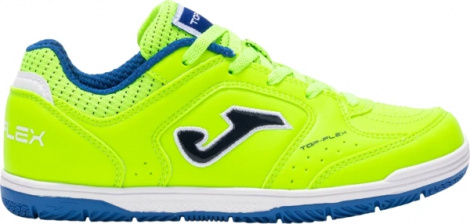 Футзалки (бампи) дитячі Joma TOP FLEX салатово-сині TPJS2511IN