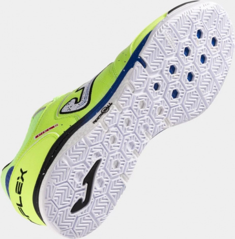 Футзалки (бампи) Joma TOP FLEX REBOUND лаймово-сині TORS2511IN