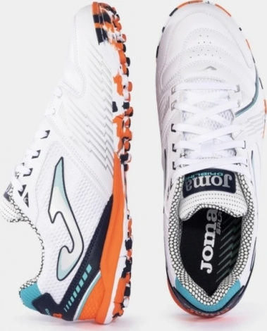Сороконожки Joma Dribling 2432 White Orange Turf