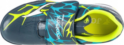 Сороконіжки (шиповки) дитячі Joma SUPER COPA темно-синьо-блакитно-жовті SCJS2503TFV