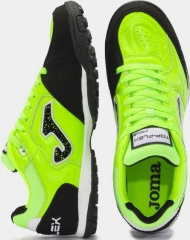 Сороконіжки (шиповки) Joma TOP FLEX салатово-чорні TOPW2411TF