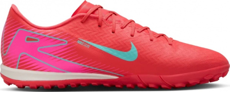 Сороконіжки (шиповки) Nike MERCURIAL ZOOM VAPOR 16 ACADEMY TF червоно-рожево-бірюзові FQ8449-800